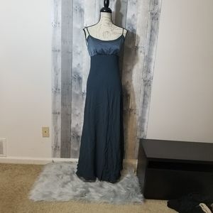 Odessa Blue Long Maxi Dress Bridesmaid Formal Prom